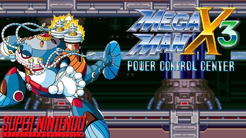 Mega Man X3 - Power Control Center ~ Super Nintendo Entertainment System