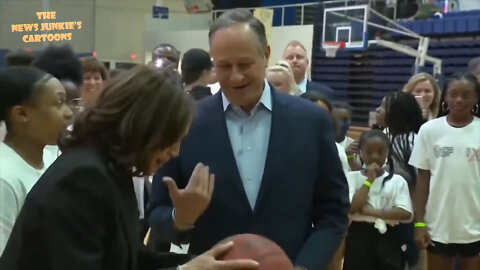 Second Gentleman to VP Kamala after her five brick shots: "Bend your knees."