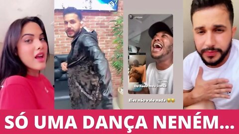 BABAU E EMILY Querem Preparar Uma Dança Romântica Babau com Look Pra Live de Lucas Guimarães