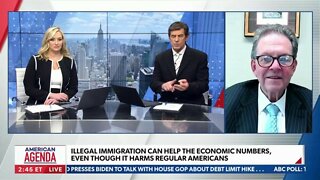 Illegal immigration can boost economic numbers, while hurting regular Americans