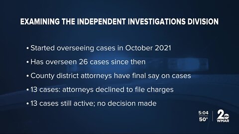 Maryland Attorney General issues status report on police involved deaths over the last year