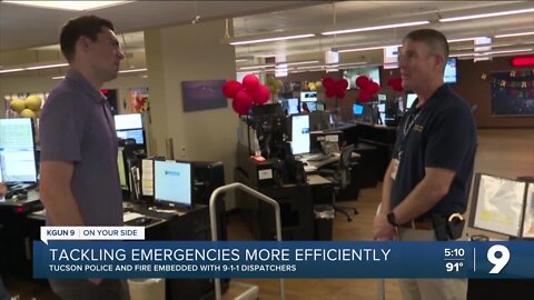 Tucson Police, fire agencies embedded with 911 dispatchers