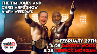 The Tim Jones and Chris Arps Show 02.29.2024 Dakota Wood | Derrick Morgan