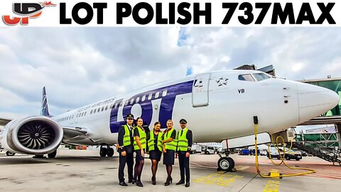 LOT POLISH AIRLINES🇵🇱 joins Just Planes | Boeing 737MAX Cockpit Trailer