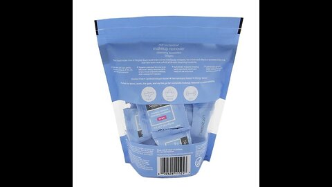 Neutrogena Makeup Remover Cleansing Towelette Singles, Daily Face Wipes to Remove Dirt, Oil, Ma...