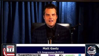 Gaetz: Kevin McCarthy the First Opportunity will zap MTG Faster than you can say Jewish Space Laser