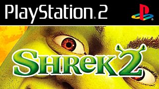 SHREK 2 (PS2) #1 - Gameplay do início do jogo de PS2/GameCube/Xbox do filme! (Legendado em PT-BR)