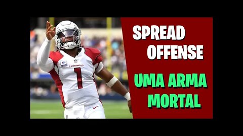 A SPREAD OFFFENSE É UMA ARMA MORTAL NO JOGO CORRIDO - MELHORES MOMENTOS DA NFL