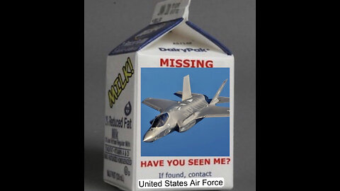 NEW — The U.S. Military is Asking for the Public’s Help in Locating a Missing F-35 Jet