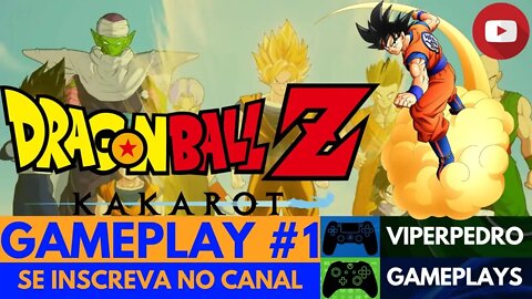 [LIVE] Dragon Ball Z: Kakarot | Gameplay #1 | O INÍCIO DA AVENTURA!