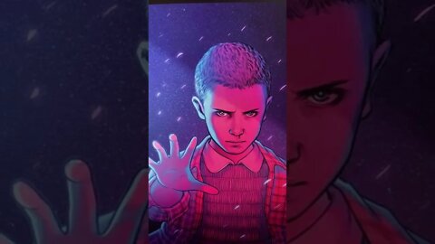 Eleven Stranger Things Season 4 - I Want to Draw ✍️- Shorts Ideas 💡