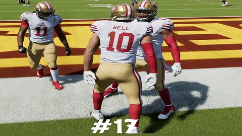 Madden 24 49ers vs Commanders CPU vs CPU