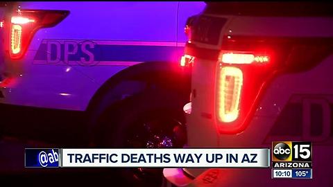 Traffic deaths on the rise in the Grand Canyon State