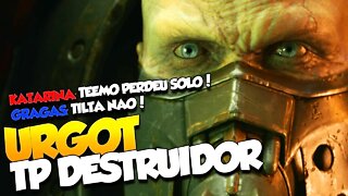 URGOT TOP VS TEEMO *RANKED GAME* TIME COMO SEMPRE QUERENDO RENDER