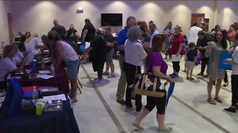 Sarasota County Schools holds hurricane relief outreach for employees