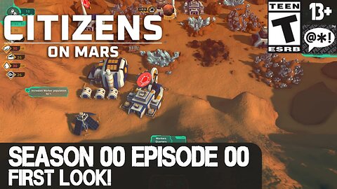 Citizens on Mars (2024 Episode 00) First Look! (Birthday Bash)