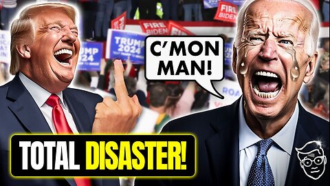 Biden's 'Hometown' Greets Him With TRUMP Signs As Protesters SCREAM Him Out of Event | 'FJB!'🔥