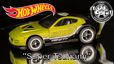 "Super Tsunami" in Gold/Black - Model by Hot Wheels