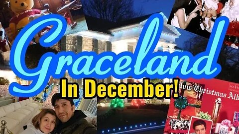 A.M. VINTAGE tours Graceland the day after NBC's Xmas at Graceland Special. #elvis #rileykeough