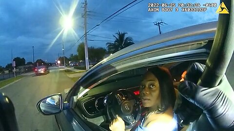 Entitled Woman Thinks She Can Flee Traffic Stop Without Consequences
