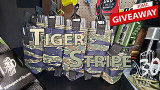 Tiger Stripe chest rig giveaway - You can't buy this!