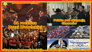81 rocznica Rzezi Wołyńskiej Stop banderyzacji Polski Polska pod okupacją Chazarów ludobójstwo trwa