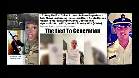 USA Navy Whistleblower Warns Against Joining Military Lt Macie Exposes Deadly Covid Vax Side Effects