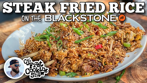 How to Make Steak Fried Rice on a Blackstone Griddle