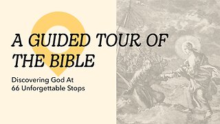 Pastor Tyler Gillit, Series: A Guided Tour of the Bible, Jeremiah: The Weeping Prophet, Jeremiah