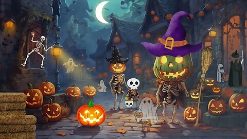 Spooky Halloween Lofi 🎃 Halloween Night Vibes 🎃 Chill Beats