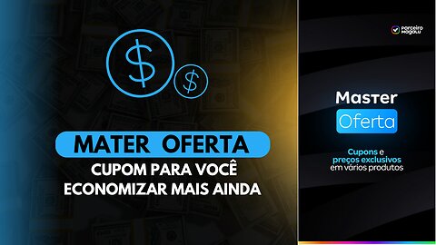 MASTER OFERTA na MINHA loja PARCEIRO MAGALU