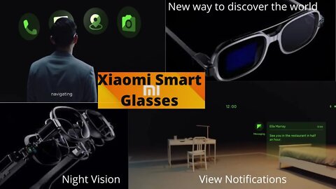 Xiaomi Smart Glasses | A display in front of your eyes|| Qisaq Tech||xiaomi smart glasses features