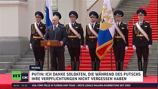 Putin wendet sich an das Volk: Bewaffneter Aufstand wäre ohnehin niedergeschlagen worden