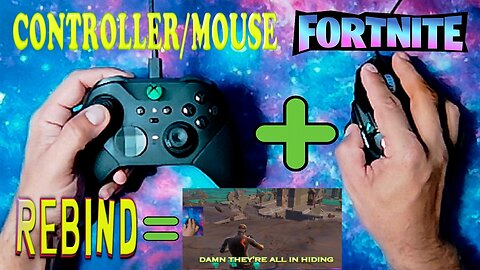 FORTNITE | REBINDING XBOX elite controller playing with Mouse G502 Hero zerobuild