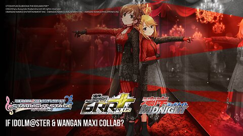 【iDOLM@STER: Cinderella Girls 】 | if iDOLM@STER & Wangan Maxi Collab Together?