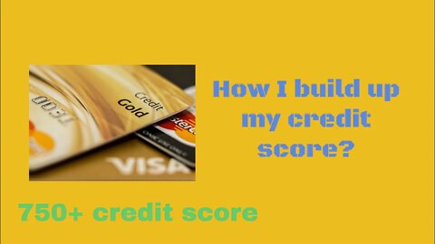 How to build your credit score