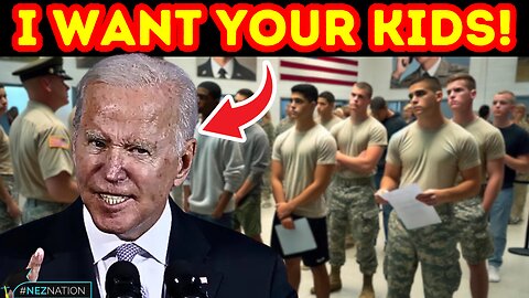 🚨BREAKING: Biden to DRAFT Americans into Forever War! House Passes Military Defense Bill