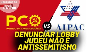 PCO é atacado por declaração sobre o lobby sionista | Momentos do Reunião de Pauta