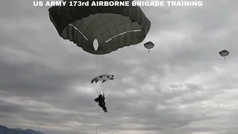 US ARMY 173rd AIRBORNE BRIGADE TRAINING