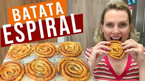 BATATA ESPIRAL | VOCÊ NUNCA COMEU NADA IGUAL!!