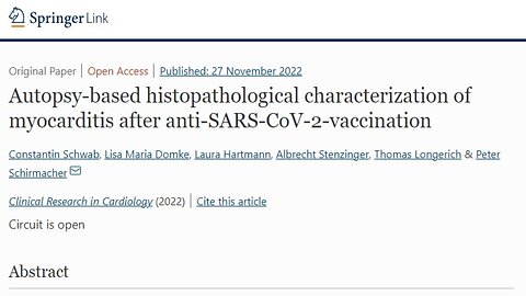 Autopsy-based histopathological characterization of myocarditis [LINK]