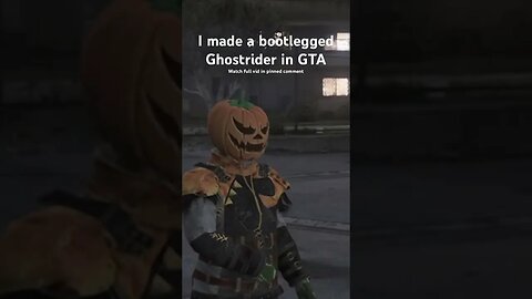 I made a bootlegged Ghostrider in GTA #trending #gta #shorts