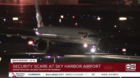 Multiple law enforcement agencies respond to Phoenix Sky Harbor