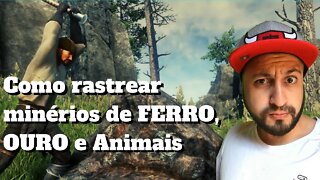 Como rastrear minérios de FERRO, OURO e Animais ? New World #dicas