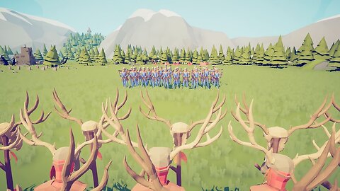 40 Bone Mages Versus 40 Chieftains || Totally Accurate Battle Simulator
