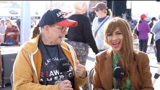 Janice Spencer Interview at Reawaken America Tour Washington/Idaho Border 9-17-22 Day 2