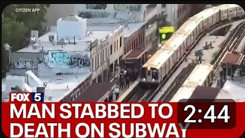 NYC crime_ Man fatally stabbed on moving subway car