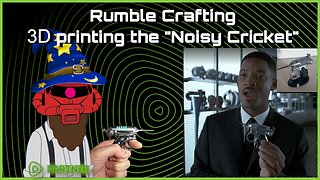 Assembling & Painting "The Noisy Cricket" from Men in Black + Random Games & Chat