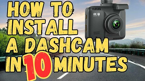 DIY dashcam install