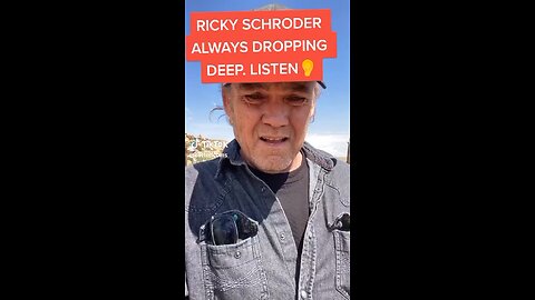Ricky Schroder is our Christian brother.